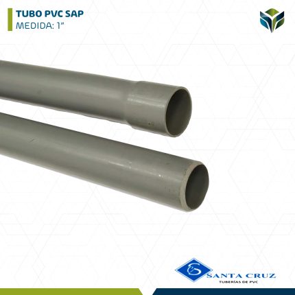 TUBO PVC SAP 1" SANTA CRUZ