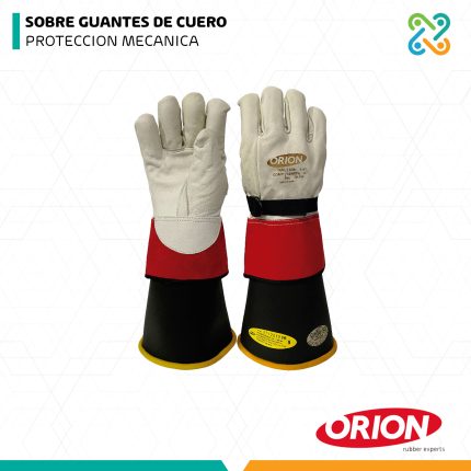 SOBRE GUANTES DE CUERO PROTECCION MECANICA NOVAX