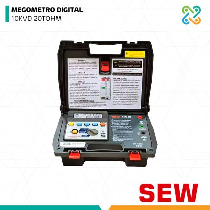MEGOMETRO DIGITAL 10KVD 20TOHM SEW