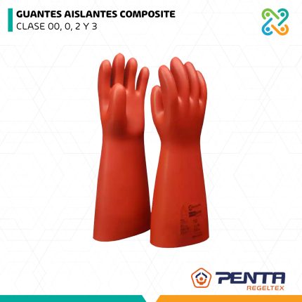 GUANTES AISLANTES COMPOSITE CLASE 00, 0, 2 Y 3 PENTA REGELTEX
