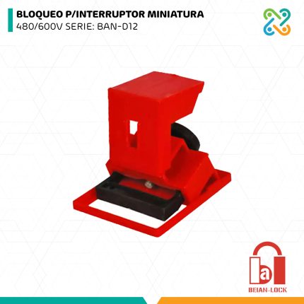 BLOQUEO P/INTERRUPTOR MINIATURA 480/600V SERIE: BAN-D12 BEIAN LOCK