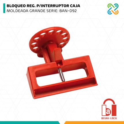 BLOQUEO REG. P/INTERRUPTOR CAJA  MOLDEADA GRANDE SERIE: BAN-D92 BEIAN LOCK