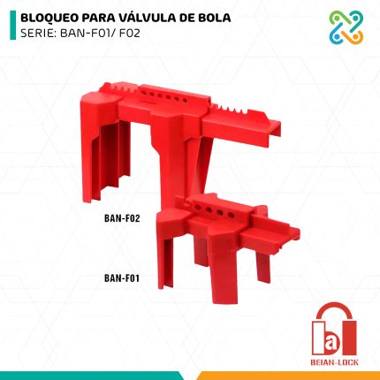 BLOQUEO PARA VÁLVULA DE BOLA SERIE: BAN-F01/ F02 BEIAN LOCK