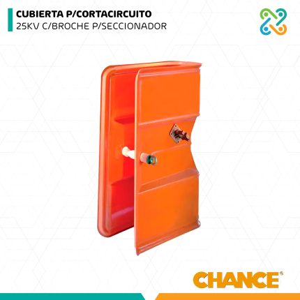 CUBIERTA P/CORTACIRCUITO 25KV C/BROCHE P/SECCIONADOR CHANCE