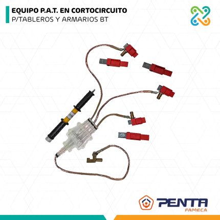 EQUIPO P.A.T. EN CORTOCIRCUITO P/TABLEROS Y ARMARIOS BT DMTBTT PENTA FAMECA