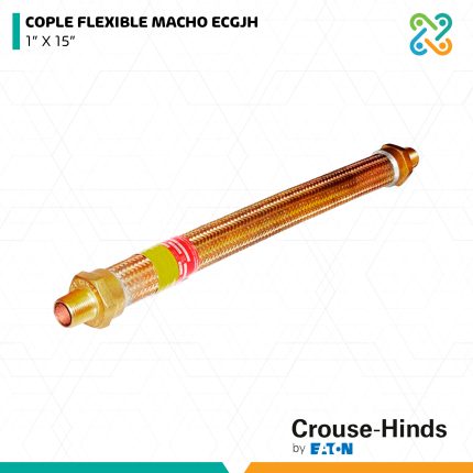 COPLE FLEXIBLE MACHO ECGJH 1" X 15" CROUSE HINDS