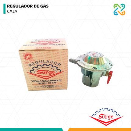 REGULADOR DE GAS CAJA SURGE