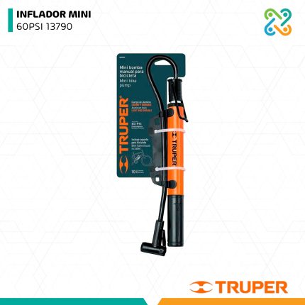 INFLADOR MINI 60PSI 13790 TRUPER