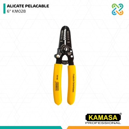 ALICATE PELACABLE 6" KM028 KAMASA