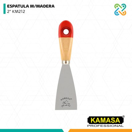 ESPATULA M/MADERA 2" KM212 KAMASA