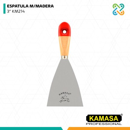 ESPATULA M/MADERA 3" KM214 KAMASA