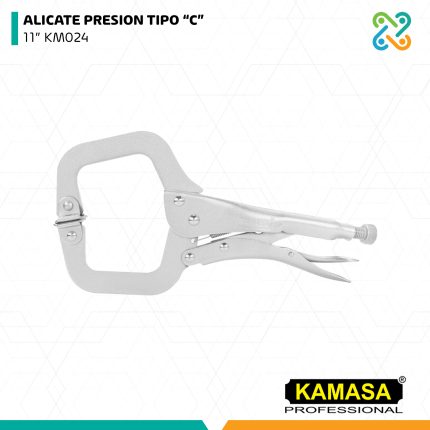 ALICATE PRESION TIPO "C" 11" KM024 KAMASA