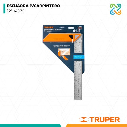 ESCUADRA P/CARPINTERO 12" 14376 TRUPER