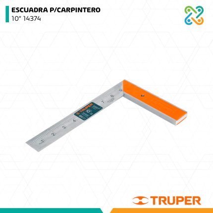 ESCUADRA P/CARPINTERO 10" 14374 TRUPER