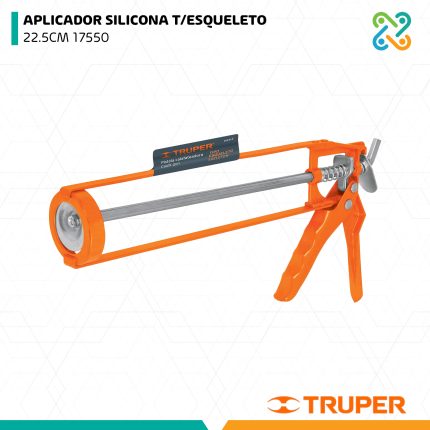 APLICADOR SILICONA T/ESQUELETO 22.5CM 17550 TRUPER