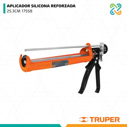 APLICADOR SILICONA REFORZADA 25.3CM 17558 TRUPER