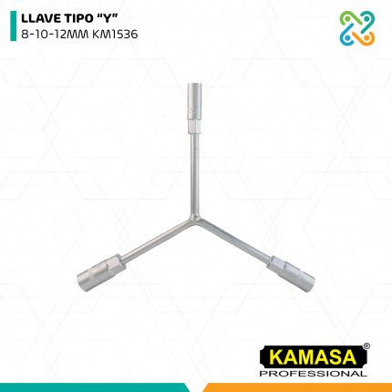LLAVE TIPO "Y" 8-10-12MM KM1536 KAMASA