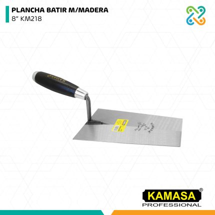 PLANCHA BATIR M/MADERA 8” KM218 KAMASA