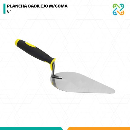 PLANCHA BADILEJO M/GOMA 6" IMPORTADO