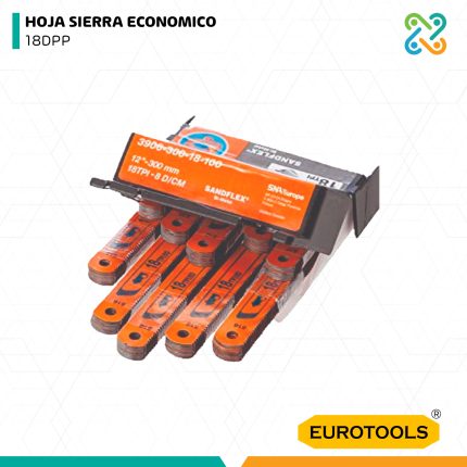 HOJA SIERRA ECONOMICO 18DPP EUROTOOLS