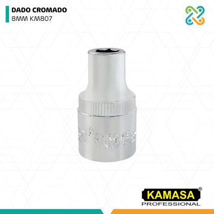 DADO CROMADO 8MM KM807 KAMASA