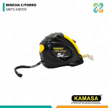 WINCHA C/FORRO 5MTS KM705 KAMASA