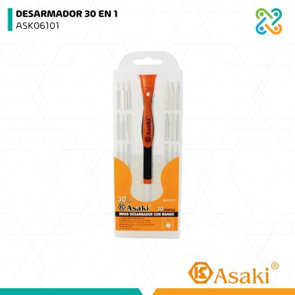 DESARMADOR 30 EN 1 ASK06101 ASAKI