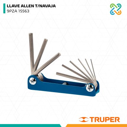 LLAVE ALLEN T/NAVAJA 9PZA 15563 TRUPER