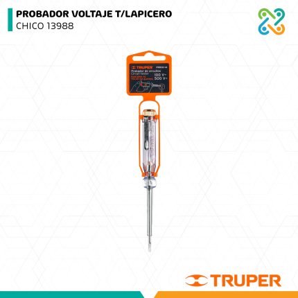 PROBADOR VOLTAJE T/LAPICERO CHICO 13988 TRUPER