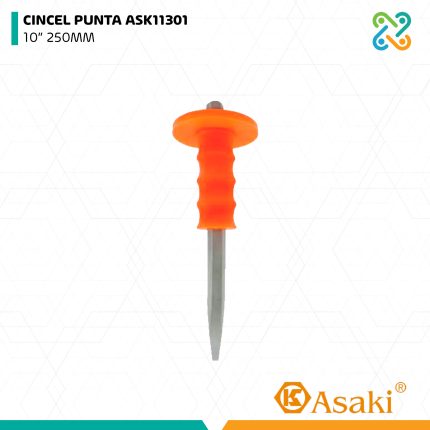 CINCEL PUNTA ASK11301 10" 250MM ASAKI