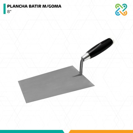 PLANCHA BATIR M/GOMA 8" IMPORTADO