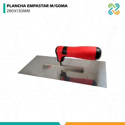PLANCHA EMPASTAR M/GOMA ROJO 280X130MM IMPORTADO