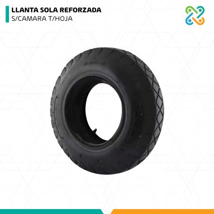 LLANTA SOLA REFORZADA S/CAMARA T/HOJA IMPORTADO