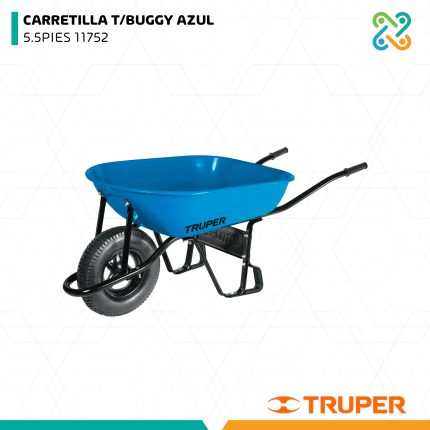 CARRETILLA T/BUGGY AZUL 5.5PIES 11752 TRUPER