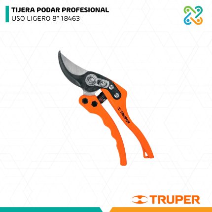 TIJERA PODAR PROFESIONAL USO LIGERO 8” 18463 TRUPER