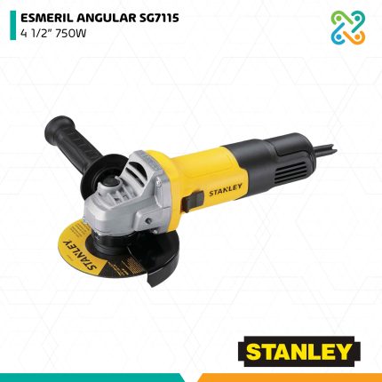 ESMERIL ANGULAR SG7115 4 1/2” 750W STANLEY