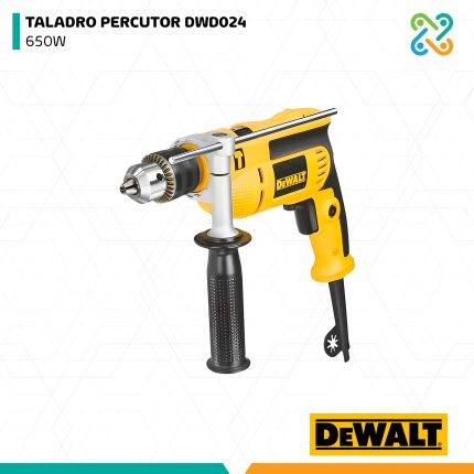 TALADRO PERCUTOR DWD024 650W DEWALT