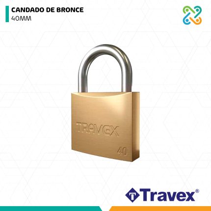 CANDADO DE BRONCE 40MM TRAVEX