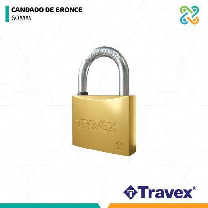 CANDADO DE BRONCE 60MM TRAVEX
