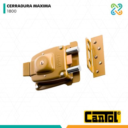 CERRADURA MAXIMA 1800 CANTOL