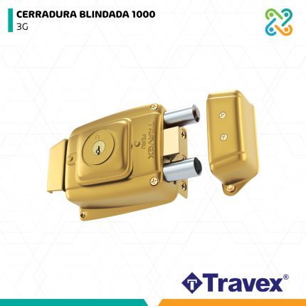 CERRADURA BLINDADA 1000 3G TRAVEX