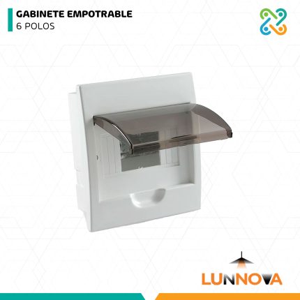 GABINETE EMPOTRABLE 6 POLOS LUNNOVA
