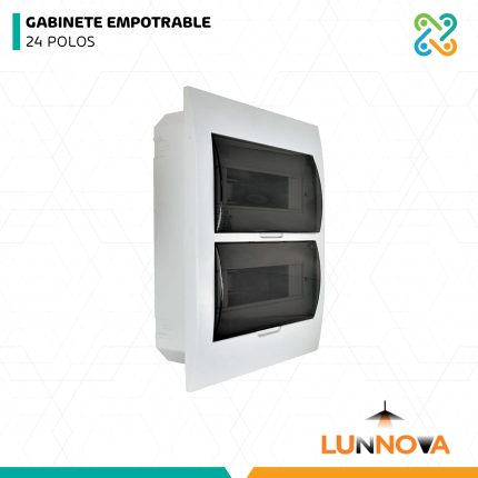 GABINETE EMPOTRABLE 24 POLOS LUNNOVA