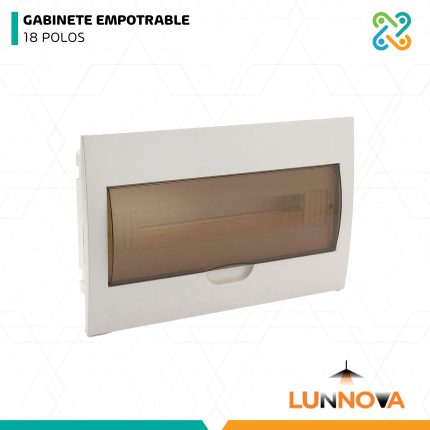 GABINETE EMPOTRABLE 18 POLOS LUNNOVA