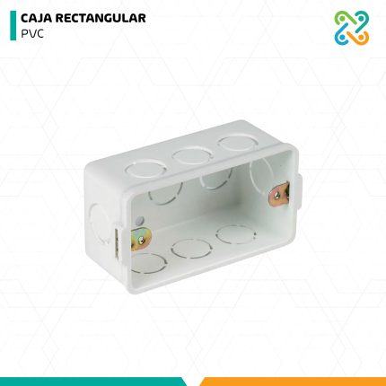 CAJA RECTANGULAR PVC IMPORTADO