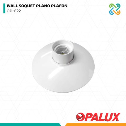 WALL SOQUET PLANO PLAFON OP-F22 OPALUX