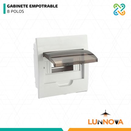 GABINETE EMPOTRABLE 8 POLOS LUNNOVA