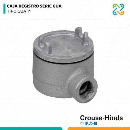 CAJA REGISTRO SERIA GUA TIPO GUA 1" CROUSE HINDS