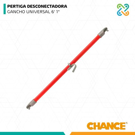 PERTIGA DESCONECTADORA GANCHO UNIVERSAL 6' 1" CHANCE