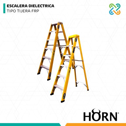 ESCALERA DIELECTRICA  TIPO TIJERA FRP HORN